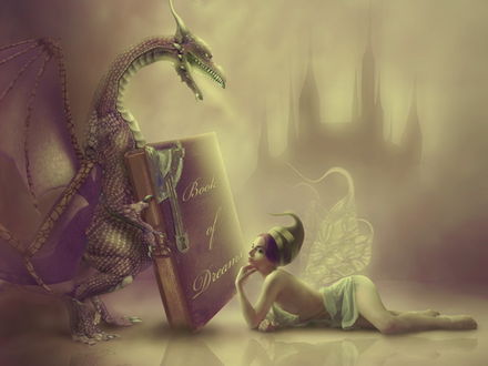 Обои на рабочий стол Book of dream
