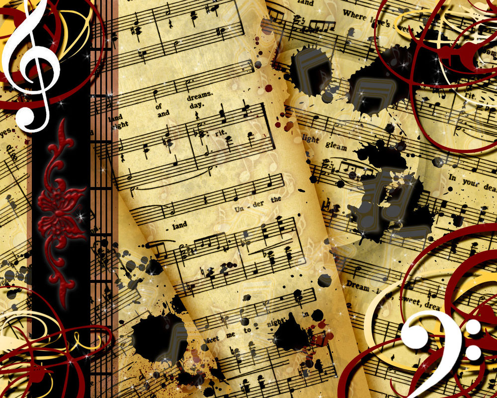 Обои для рабочего стола music