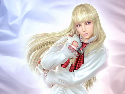 Обои на рабочий стол Lili (Emilie de Rochefort) / Лили (Эмили де Рошефорт) из игры Tekken 5: Dark Resurrection