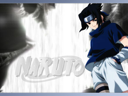Обои на рабочий стол Саске (Naruto)