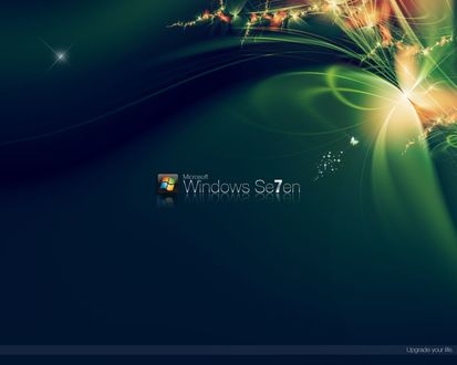 Обои на рабочий стол Windows 7. microsoft