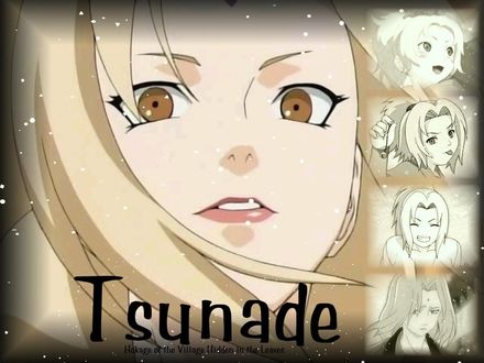 Обои на рабочий стол Tsunade Hokage of the Village Hidden in the Leaves