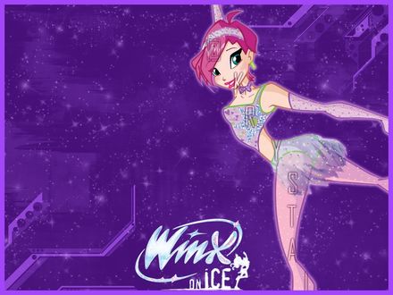 Обои на рабочий стол Winx on ice (Ckrystai)