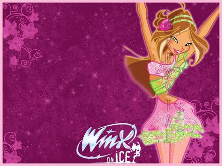 Обои на рабочий стол Winx on ice (ckrystal)