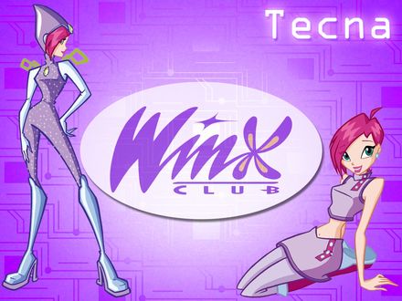 Обои на рабочий стол Winx Club Tecna