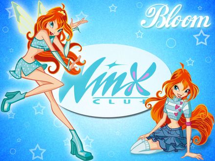 Обои на рабочий стол Bloom Winx Club