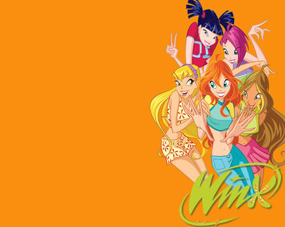 Обои на рабочий стол Winx (Девчонки)