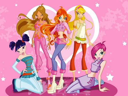 Обои на рабочий стол Winx Club