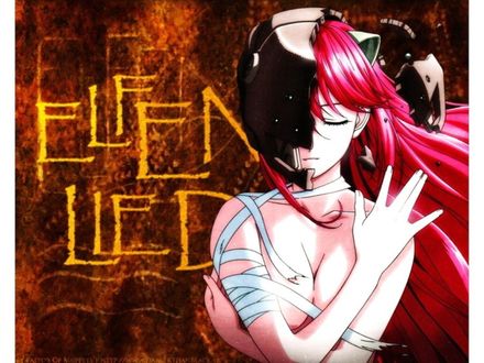 Обои на рабочий стол Elfen Lied