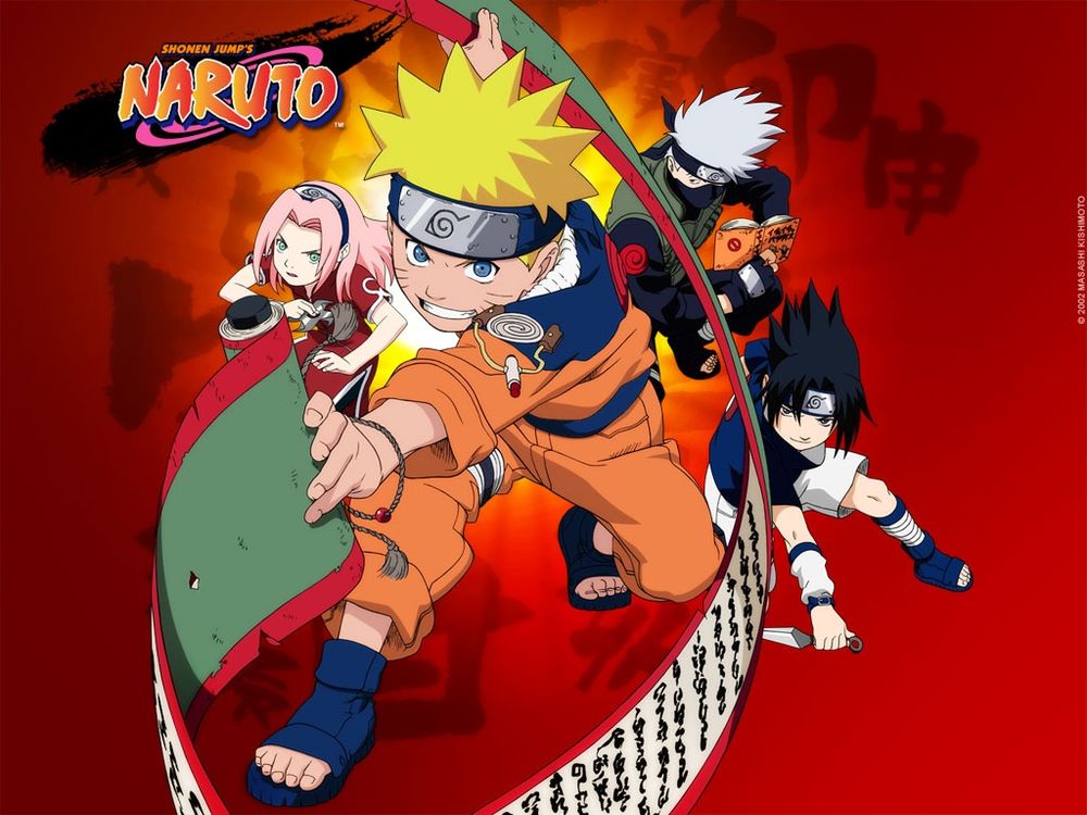 Обои для рабочего стола Команда 7 (Naruto Shonen Jump's)