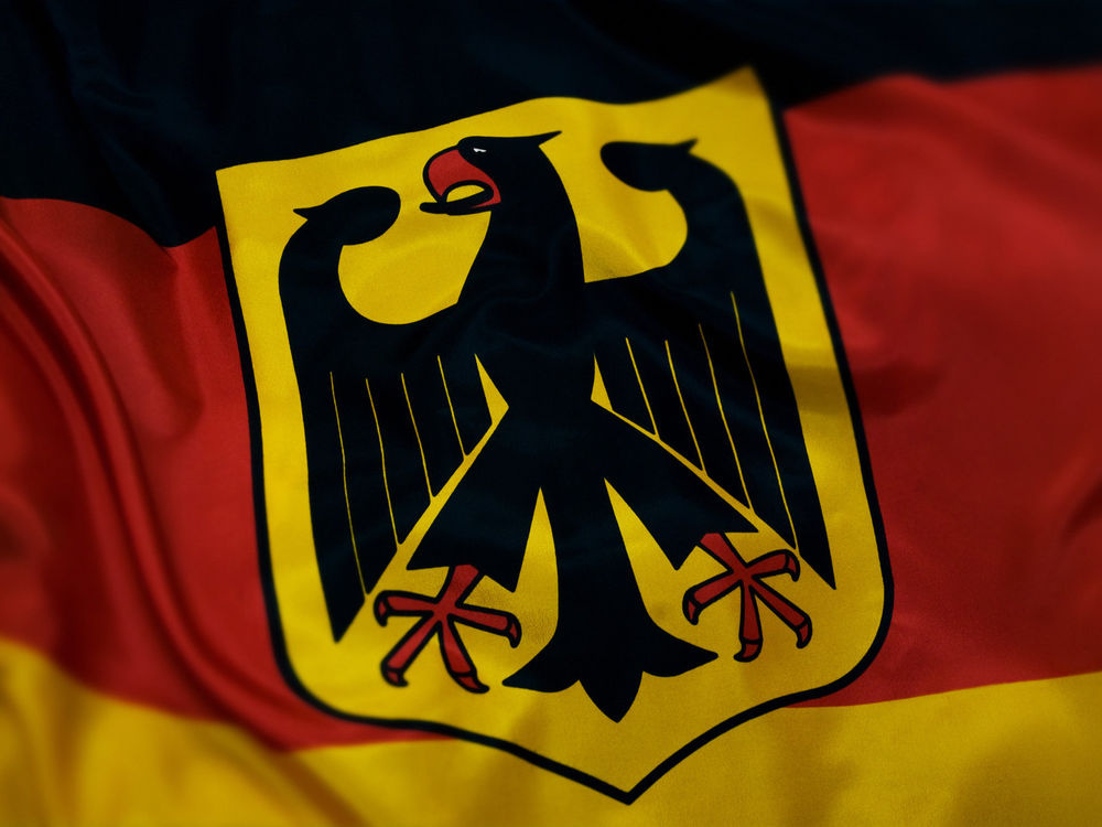 Обои для рабочего стола Флаг Германии