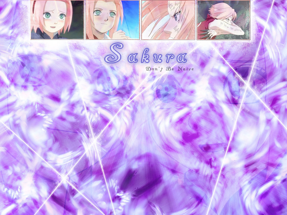 Обои для рабочего стола Sakura Don't Be Naive