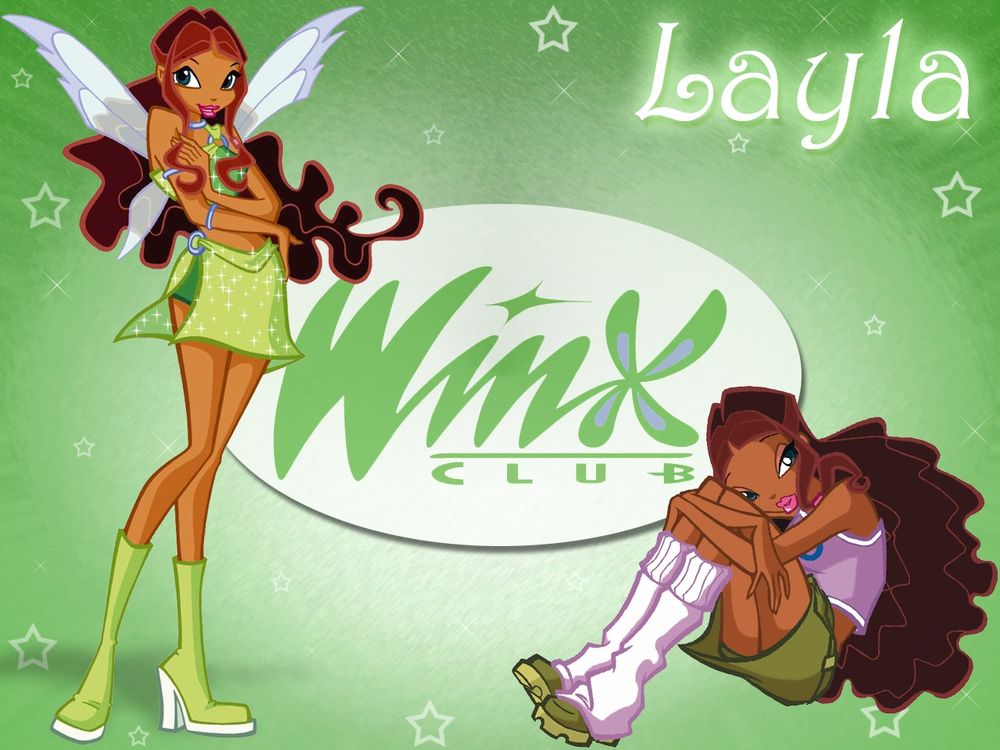 Обои для рабочего стола Winx Club Layla