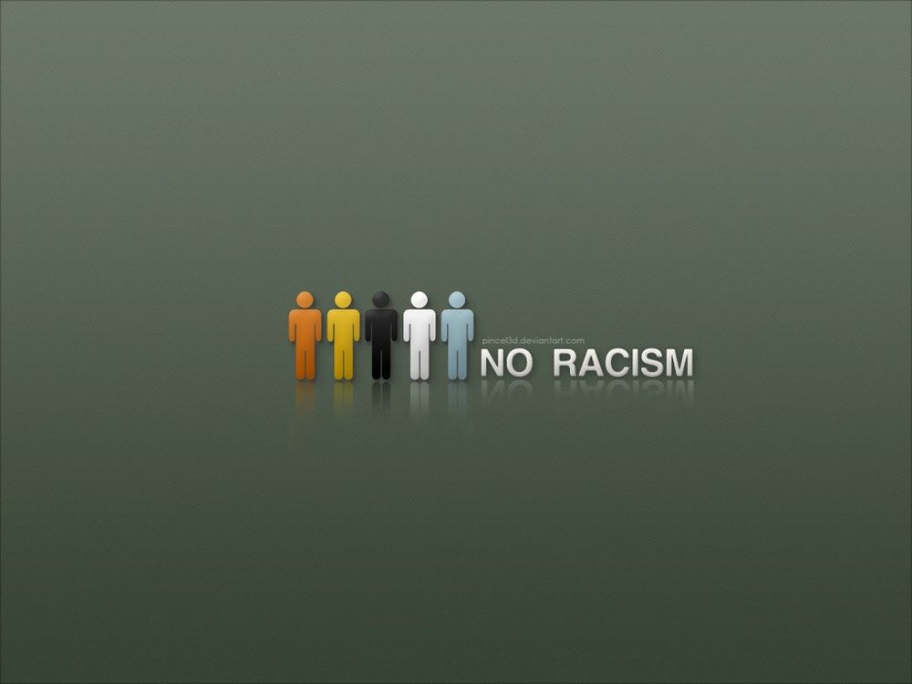 Обои для рабочего стола No racism