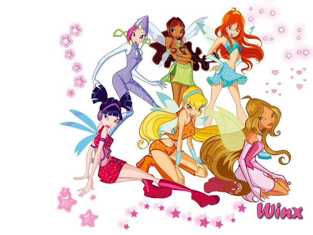Обои для рабочего стола Winx club