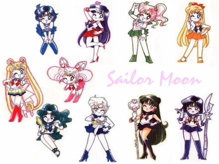 Обои на рабочий стол Sailor Moon