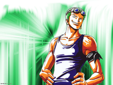 Обои на рабочий стол Парень из one piece...