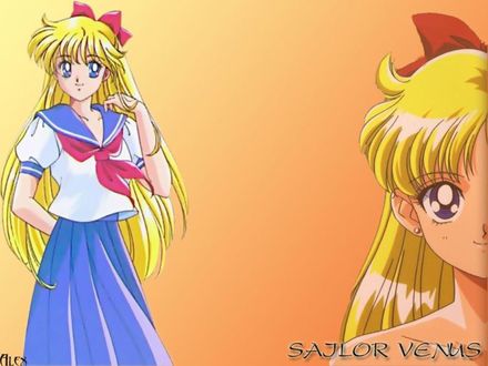 Обои на рабочий стол Sailor Venus by Alex