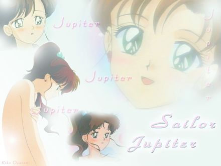 Обои на рабочий стол Sailor Jupiter
