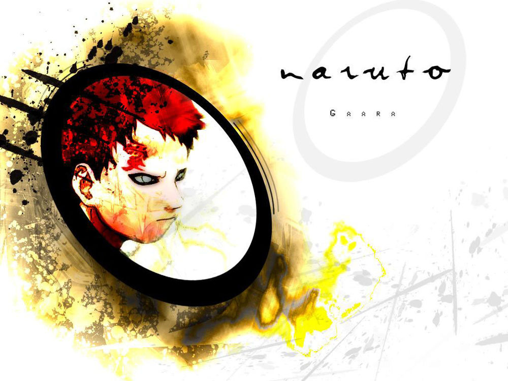 Обои для рабочего стола Naruto Gaara