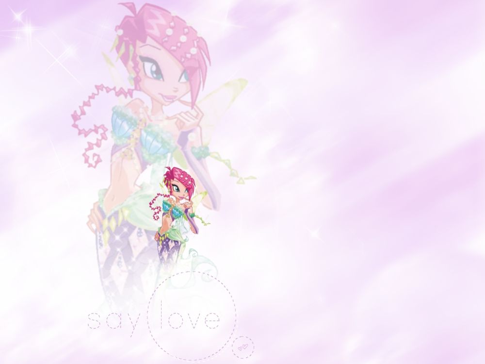 Обои для рабочего стола Say love