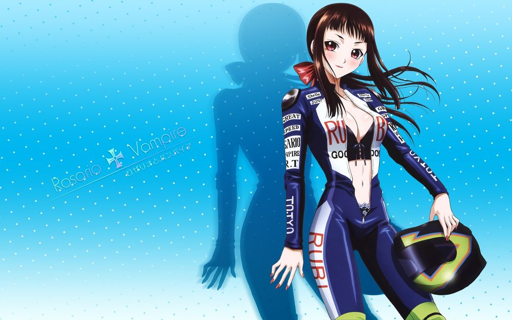 Обои для рабочего стола Rosario tо vampire