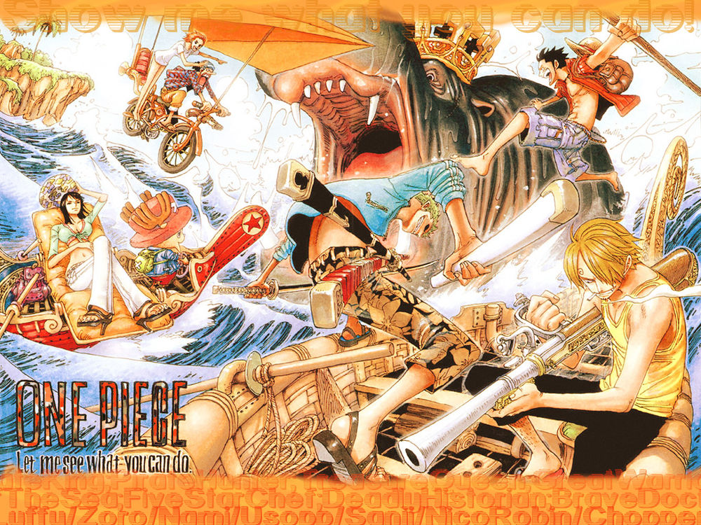 Обои для рабочего стола One piece Let me see what you can do