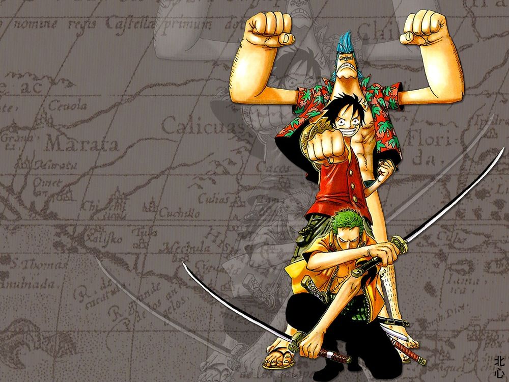 Обои для рабочего стола One piece...