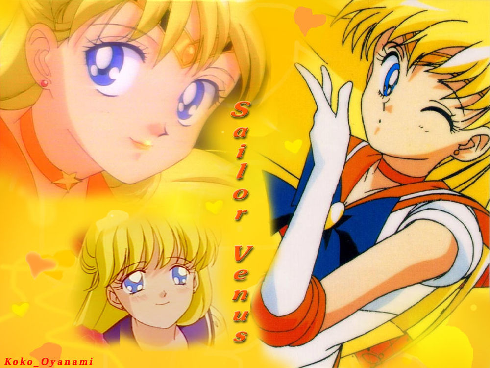 Обои для рабочего стола Sailor Venus