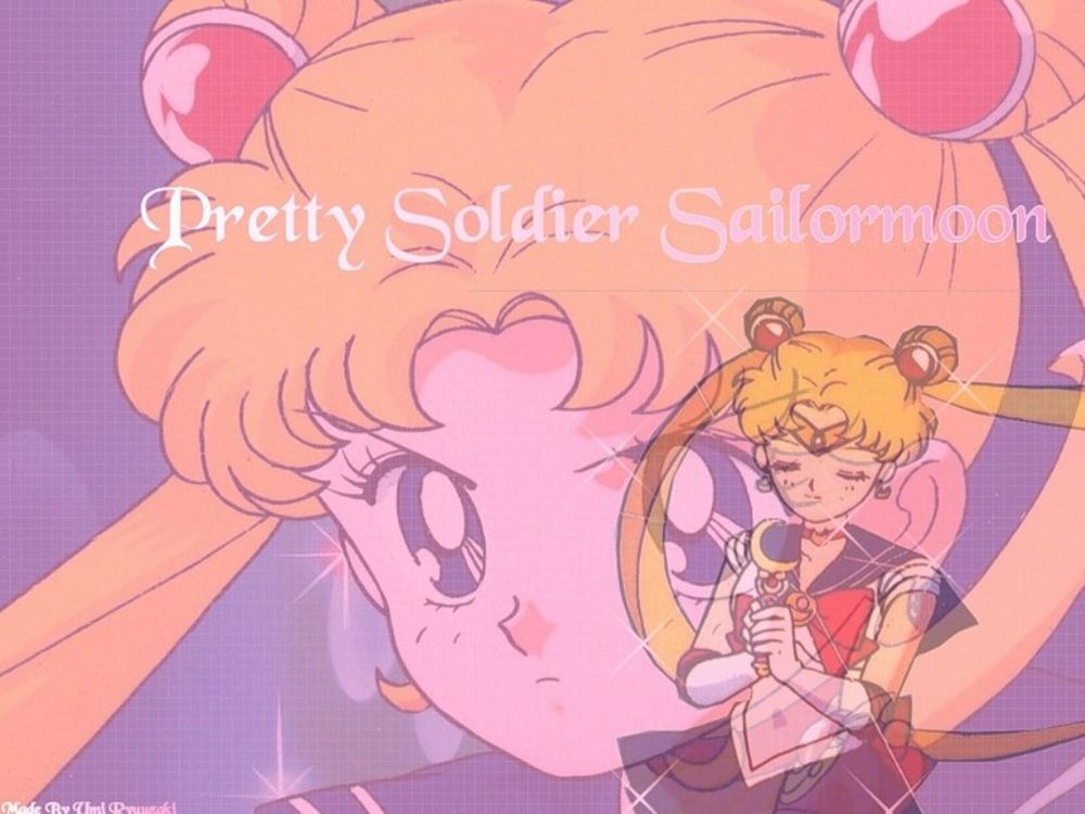 Обои для рабочего стола Pretty Soldier SailorMoon