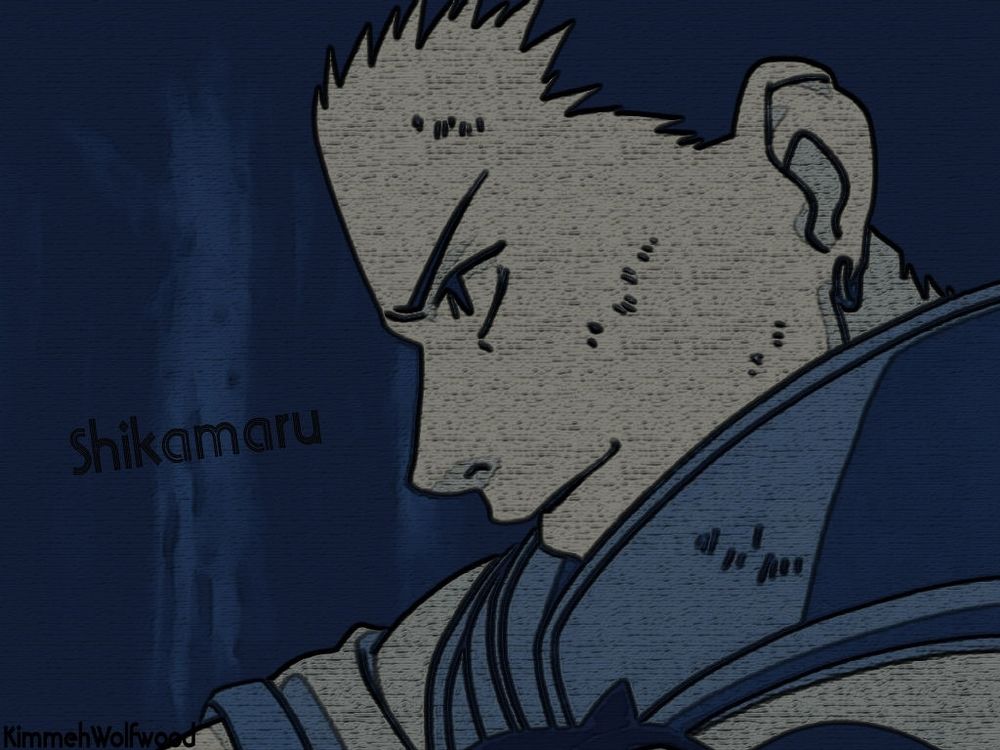 Обои для рабочего стола Shikamaru