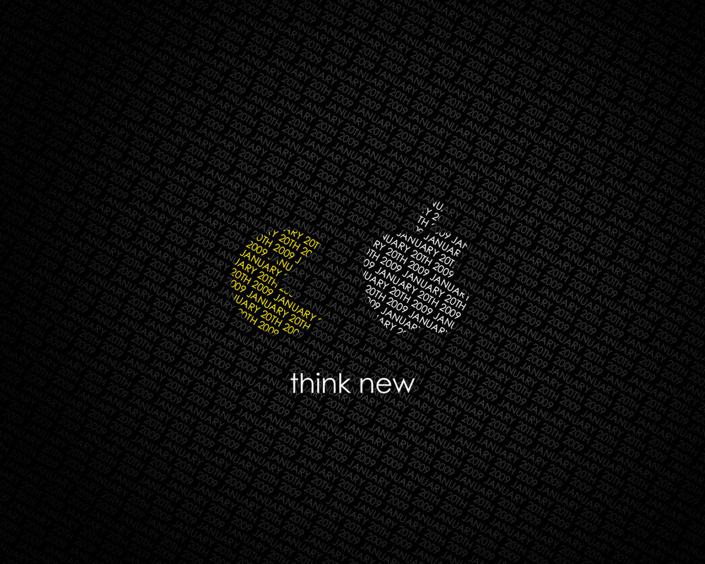Обои для рабочего стола Think new