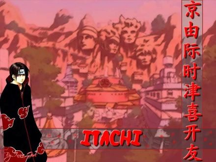 Обои на рабочий стол Itachi