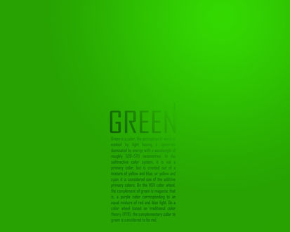 Обои на рабочий стол Green