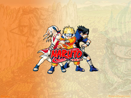Обои на рабочий стол Команда номер семь (Naruto)