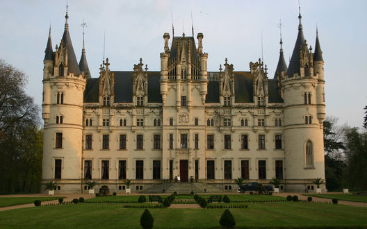Обои на рабочий стол Castle Chateau Challain the Chambord of Anjou