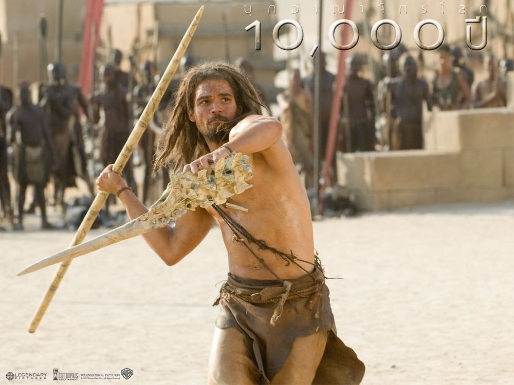 Обои для рабочего стола Стивен Стрейт(Д’Лех) в фильме «10 000 лет до н.э.»