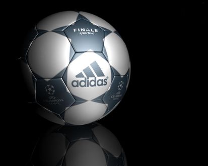 Обои на рабочий стол Футбольный мяч (Shampions league, Adidas, Finale sportivo)