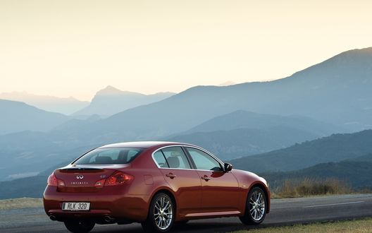 Обои на рабочий стол Машина Infiniti G37