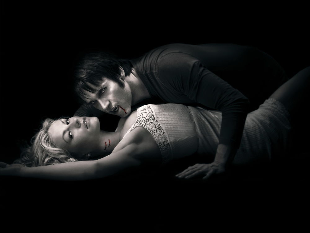 Обои для рабочего стола Вампиризм сериал *True Blood*