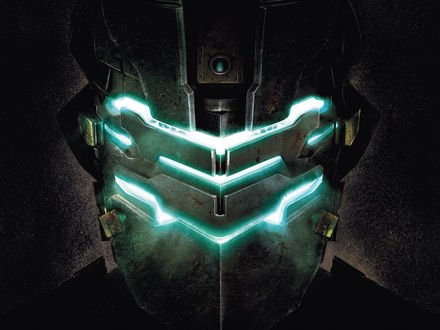 Обои на рабочий стол Шлем Isaac Clarke / Айзека Кларка главного героя игры Dead Space 2