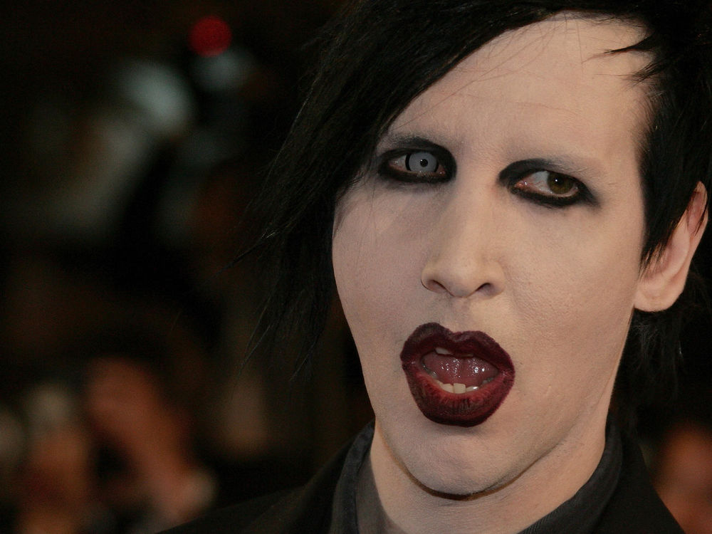 Обои для рабочего стола Marilyn manson