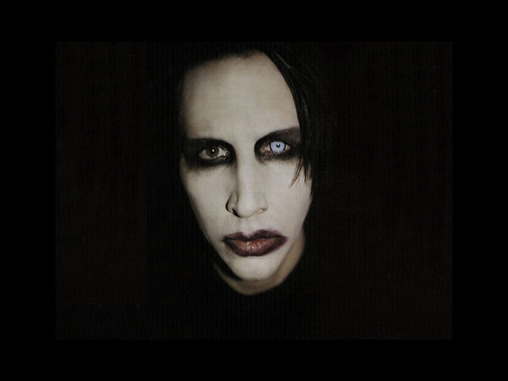 Обои для рабочего стола Marilyn Manson
