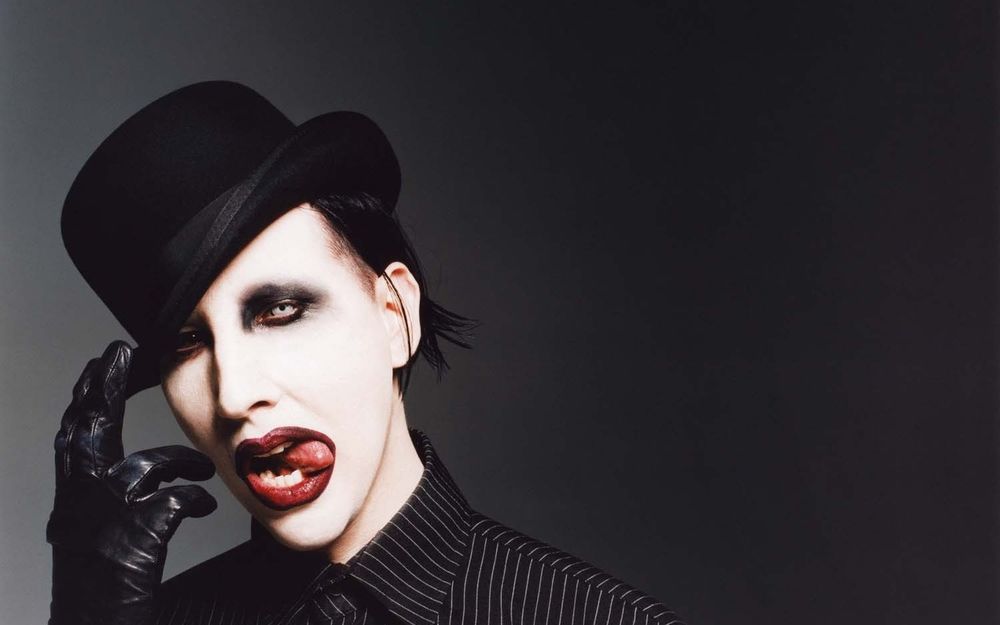 Обои для рабочего стола Marilyn Manson