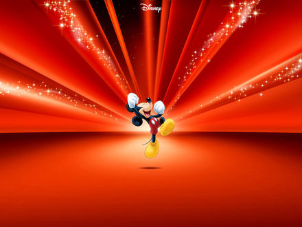 Обои на рабочий стол Микки Маус (Disney)