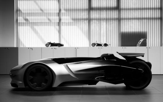 Обои на рабочий стол Peugeot EX1