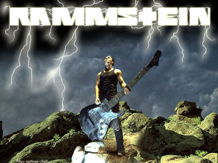 Обои на рабочий стол Rammstein