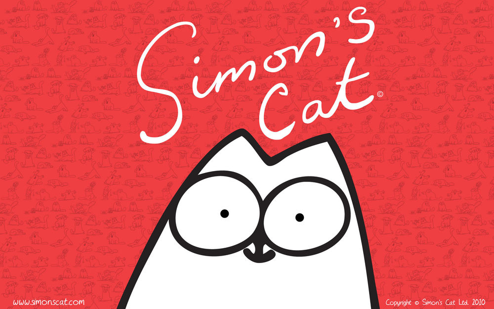 Обои для рабочего стола Simon's cat