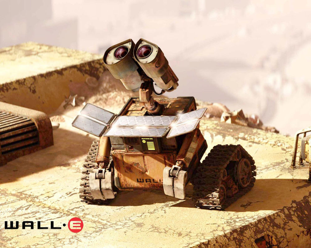 Обои для рабочего стола Wall-E ищет друзей
