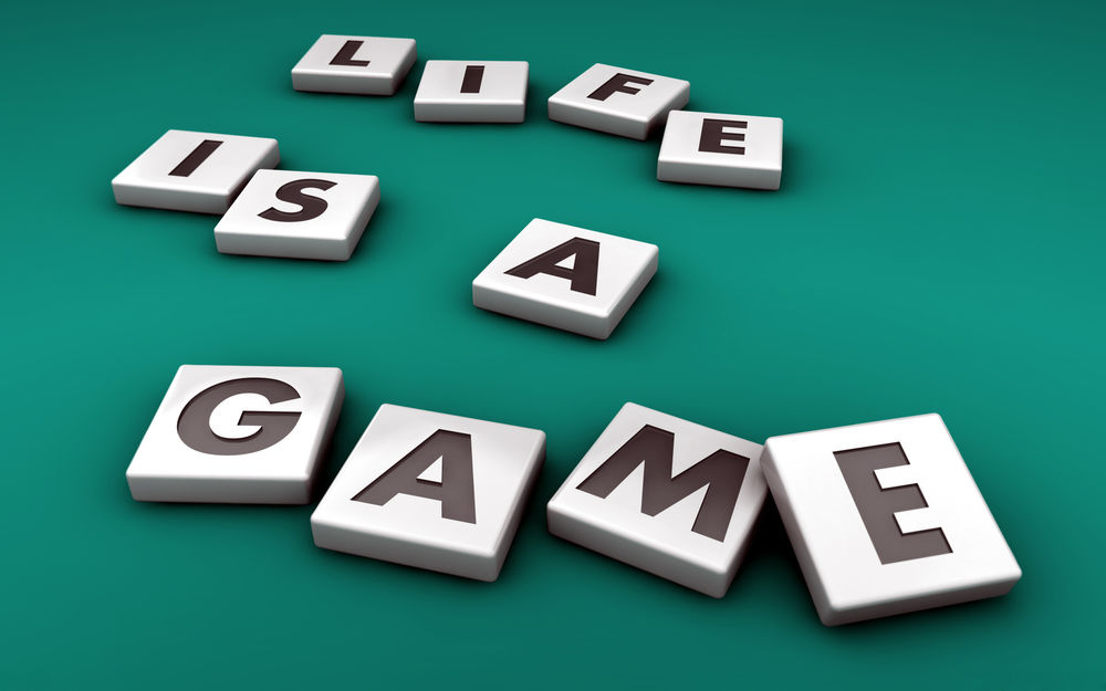 Обои для рабочего стола LIVE IS A GAME